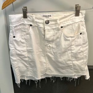 Frame Denim Skirt Nouveau Le Mix Size 24